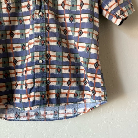 Cowboys’ Turtle Association Southwestern Print Shirt – Medium - Picture 6 of 9